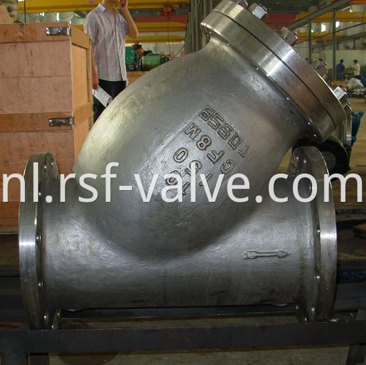 Cast Steel Y Strainer 1